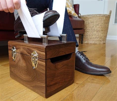 shoe shine box for sale